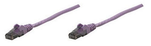 Intellinet 393102 networking cable Purple 0.3 m Cat6 U/UTP (UTP)