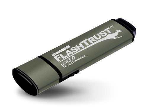 iStorage Kanguru FlashTrust™ USB 3.0 16 GB |Secure Flash Drive| Secure Firmware | Physical Write Protect Switch |Protects Against BadUSB | Compliance with NIST requirements for implementation