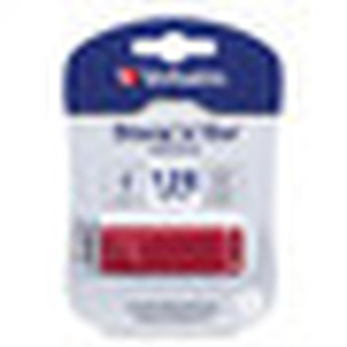 Verbatim 98525 USB flash drive 128 GB USB Type-A 2.0 Red