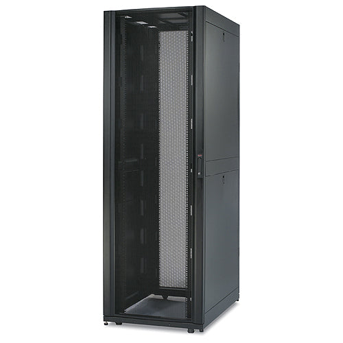 APC NetShelter SX, Server Rack Enclosure, 42U, Shock Packaging, 2000 lbs, Black, 2124H x 750W x 1070D mm