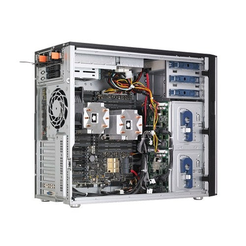 ASUS TS700-E8-RS8 V2 Intel® C612 LGA 2011-v3 Tower (5U) Black, Silver