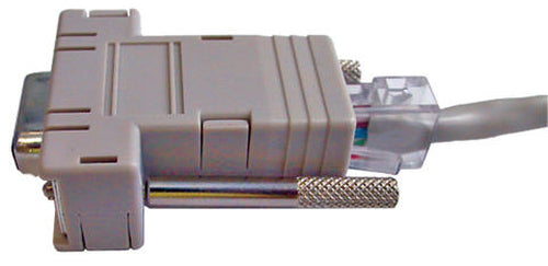 Vaddio 998-1002-232 cable gender changer RJ-45 DB-9M White