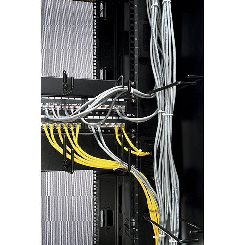 APC NetShelter Cable Management, Vertical Cable Manager, Rings, for NetShelter 750 and 800mm W Enclosures, Set of 8, 76 x 19 x 203 mm