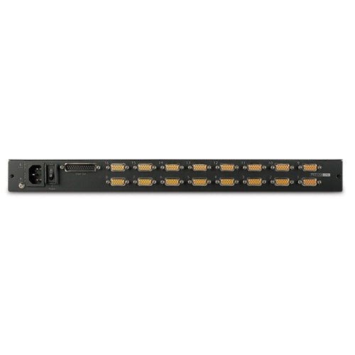 APC 17" Rack LCD Console with Integrated 16 Port Analog KVM Switch