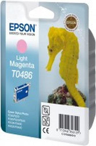 Epson Seahorse T0486 - Série "Hippocampe" magenta clair ink cartridge 1 pc(s) Original Light magenta
