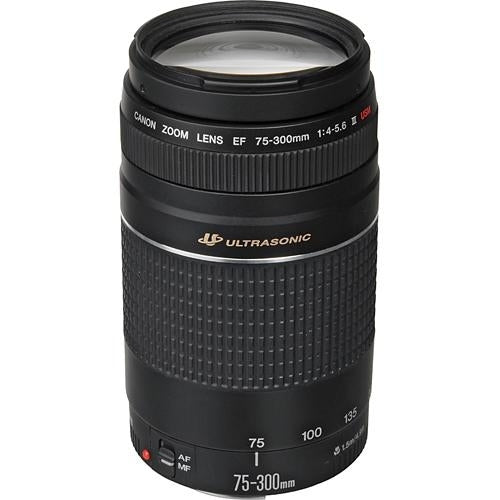 Canon EF 75-300mm f/4.0-5.6 III USM Black