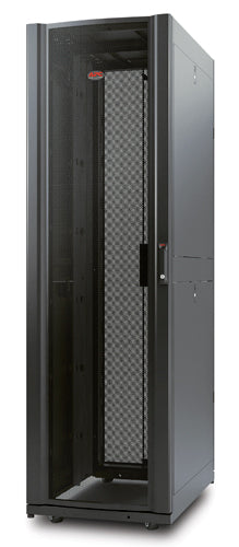 APC NetShelter AV, Server Rack Enclosure, 42U, 10-32 Threaded Rails, Black, 1991H x 600W x 825D mm