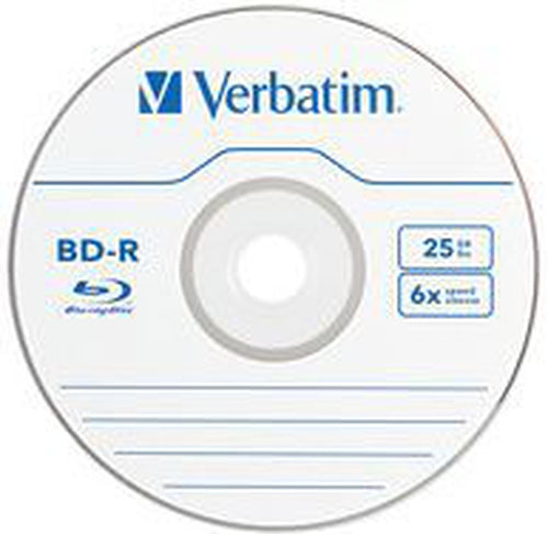 Verbatim 97238 blank Blu-Ray disc BD-R 25 GB 10 pc(s)