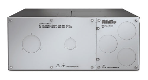 APC Service Bypass Panel 200/208/230/240V 125A HW Input/Output