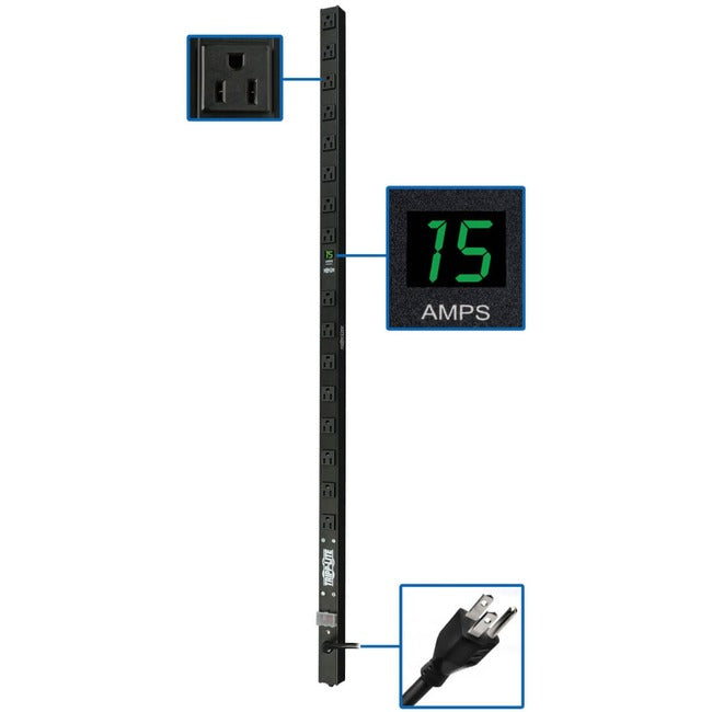 Vertical PDU 16 NEMA5 15R 15A