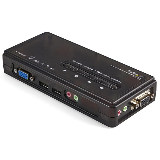 4Pt USB KVM Switch and  Audio