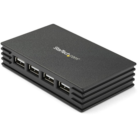 4 Port Silver USB 2.0 Hub