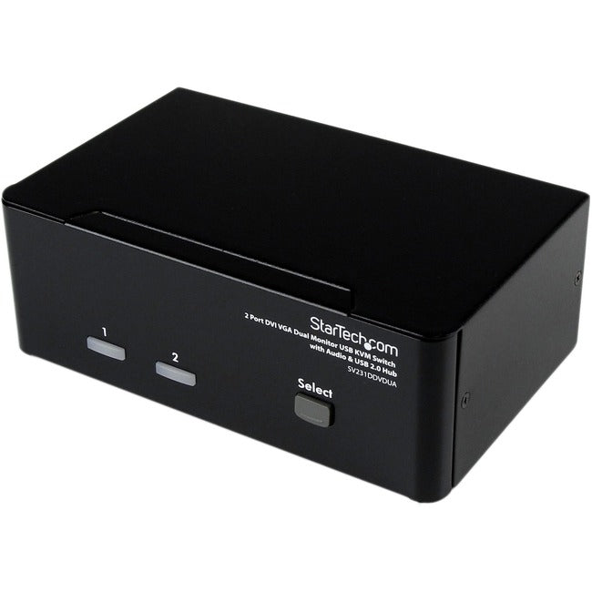 DVI VGA Dual Monitor KVM