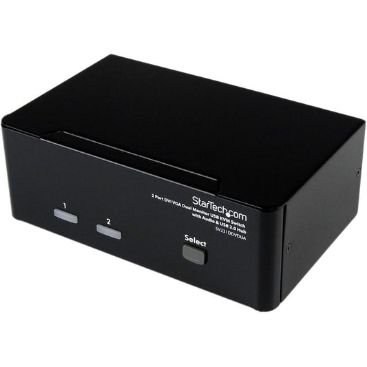 DVI VGA Dual Monitor KVM