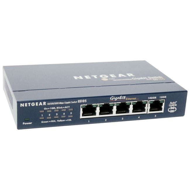 Switch 5-Port 10/100/1000MBPS