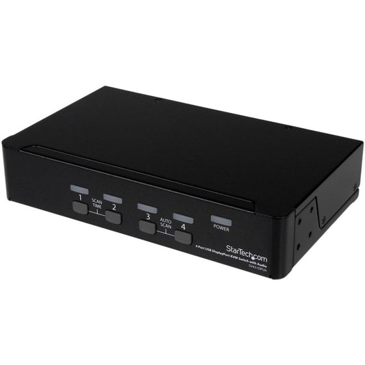 4 Port DisplayPort KVM Switch