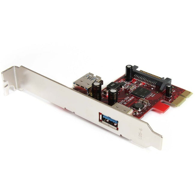 PCIe USB 3 Card 1 int & 1 ext