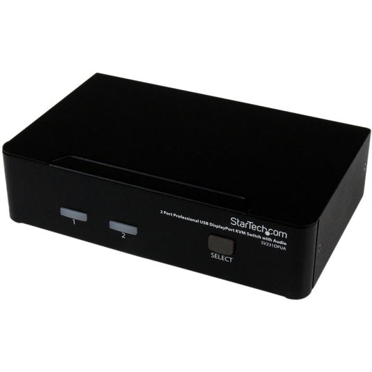 2 Port DisplayPort KVM Switch
