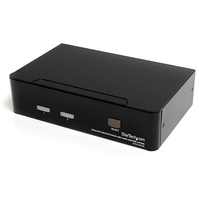 2-Port DVI VGA USB KVM Switch