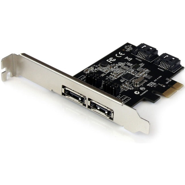 2x PCIe SATA III eSATA Card