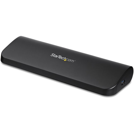StarTech.com USB 3.0 Docking Station - Compatible with Windows / macOS - Supports Dual Displays - HDMI and DVI - DVI to VGA Adapter Included - USB3SDOCKHD