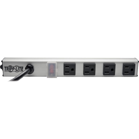 Power Strip 4 Outlet 6' Cord