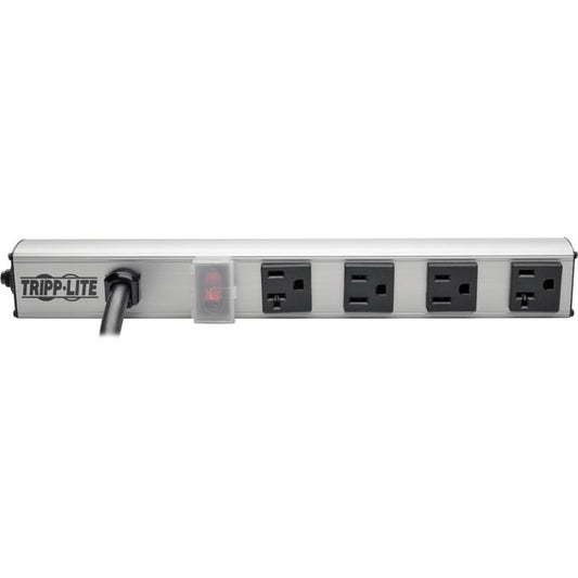 Power Strip 4 Outlet 15' Cord