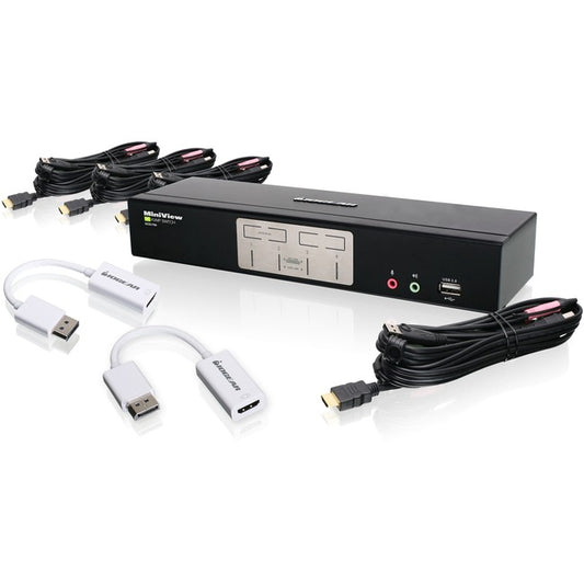 4Port HDMI and DisplayPort KVM