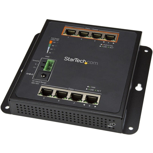 8 Port 4PoE GbE Switch