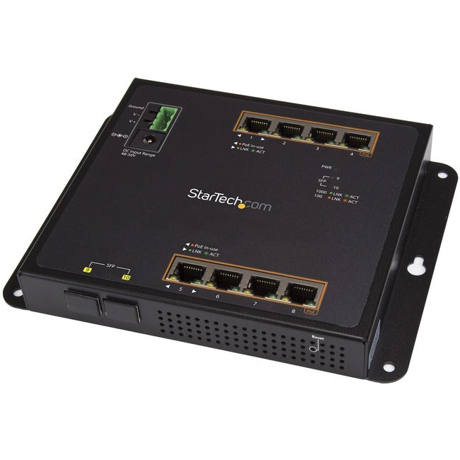 8 Port GbE PoE Switch