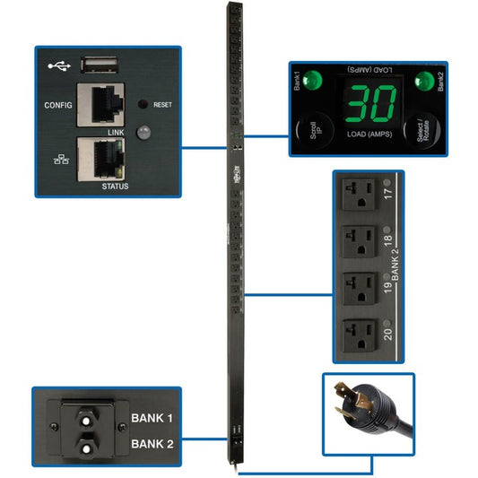 PDU Switched 2.9kW 120V 24 5 1