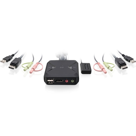 2PortUSB DisplayPortKVM Switch