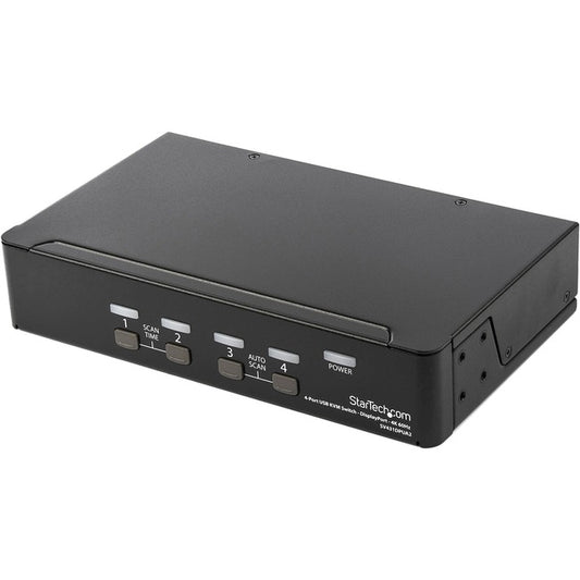 4 Port DisplayPort KVM Switch