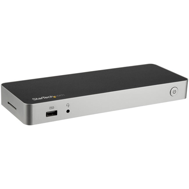 StarTech.com USB C Dock - Compatible with Windows / macOS - Supports Triple 4K Ultra HD Monitors