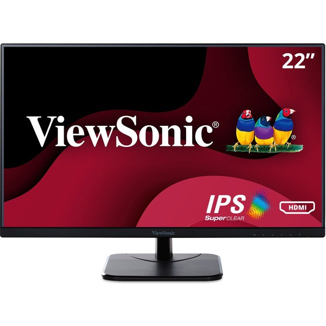 ViewSonic VA2256-MHD 22" 1080p IPS Monitor with FreeSync, HDMI, DisplayPort, and VGA