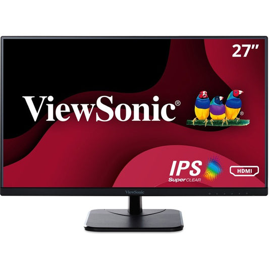ViewSonic VA2756-MHD 27" 1080p IPS Monitor with Adaptive Sync, HDMI, DisplayPort, and VGA