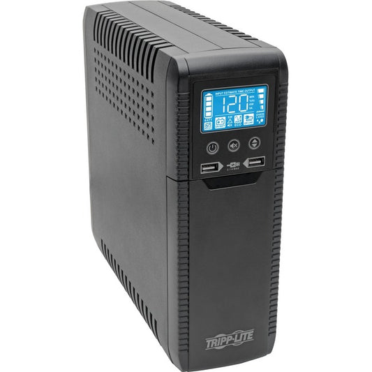 Tripp Lite UPS 1000VA 600W Eco Green Battery Back Up AVR 8 Outlets 120V USB