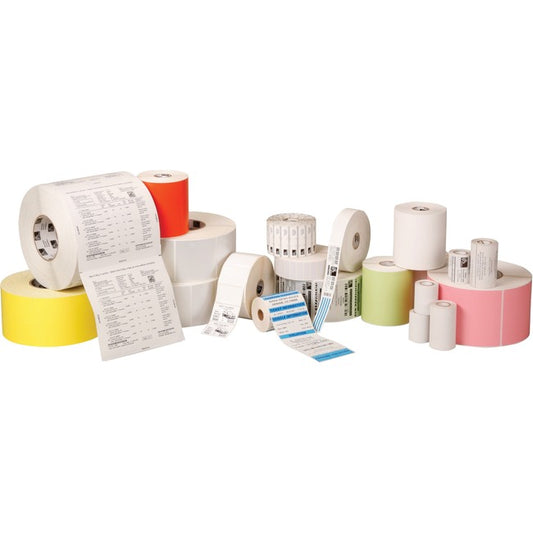 Zebra Label Paper 2.94 x 4.94in Direct Thermal Zebra Z-Perform 2000D 0.75 in core