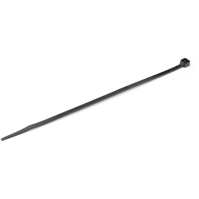 1000 PK LG 8" Black Cable Ties