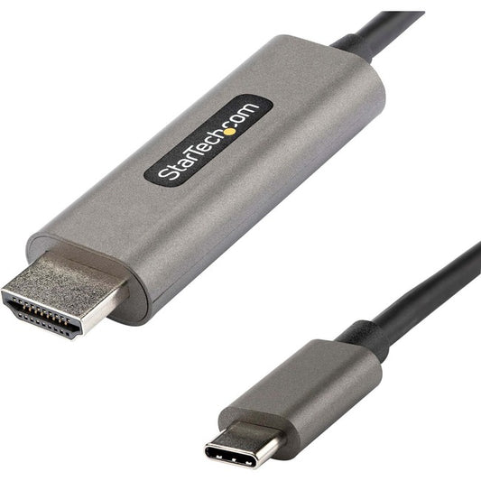 StarTech.com 9.8ft (3m) USB C to HDMI Cable 4K 60Hz with HDR10, Ultra HD USB Type-C to HDMI 2.0b Video Adapter Cable, DP 1.4 Alt Mode HBR3