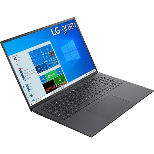 LG Electronics gram 16Z90P-K.AAB6U1 16" Rugged Notebook - WQXGA - 2560 x 1600 - Intel Core i7 11th Gen i7-1165G7 2.80 GHz - 16 GB Total RAM - 256 GB SSD - Black - No Return