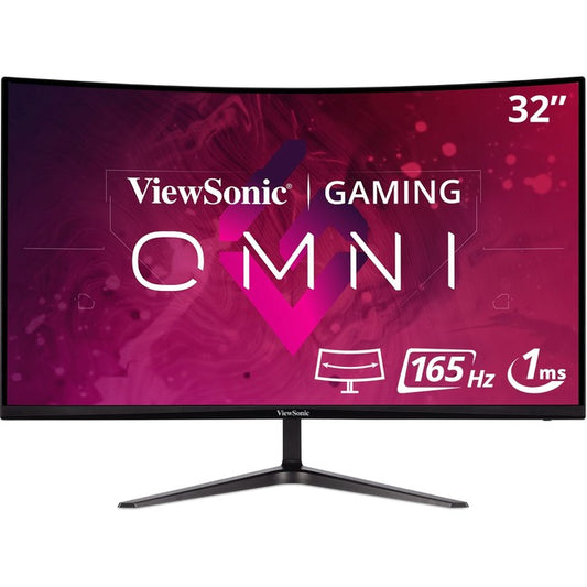 ViewSonic VX3218-PC-MHD 32" OMNI Curved 1080p 1ms 165Hz Gaming Monitor with Adaptive Sync
