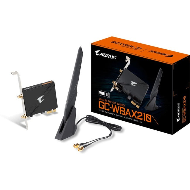 GIGABYTE GC-WBAX210 network card Internal WLAN / Bluetooth 2400 Mbit/s