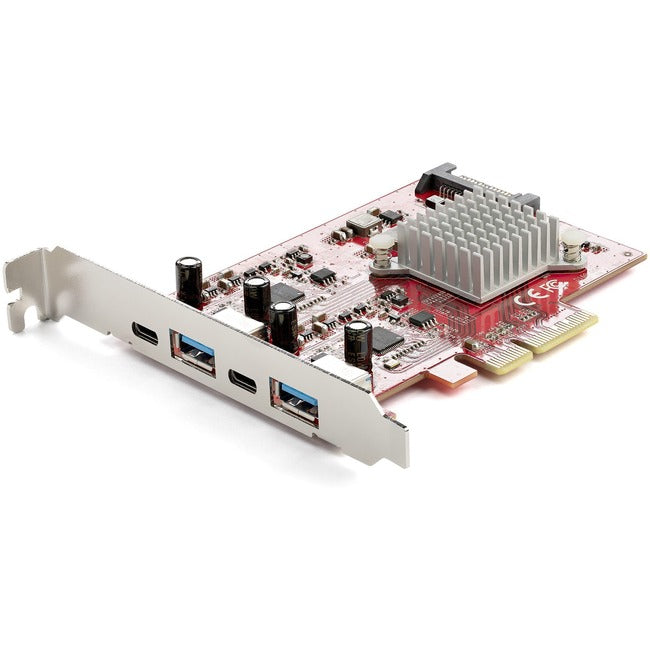 4 Pt USB PCIe Card USB C USB A