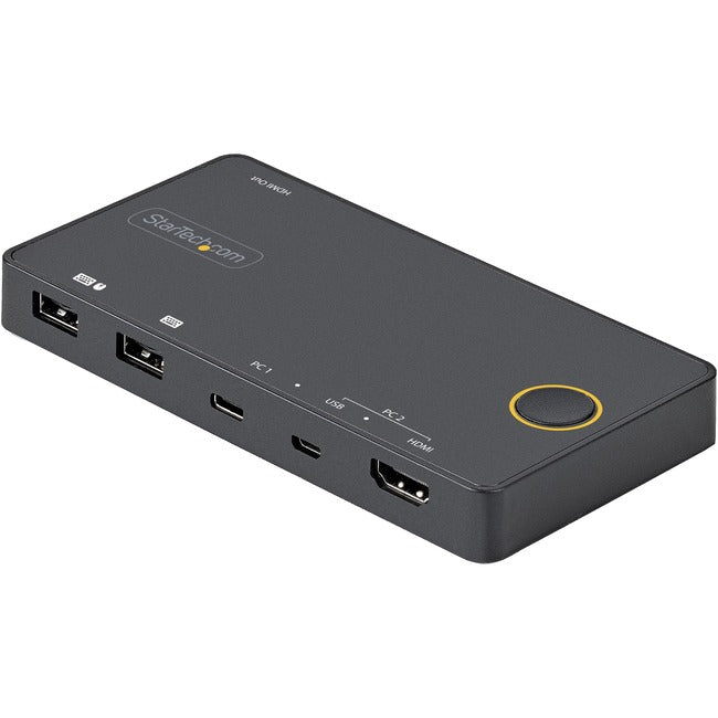 2 Port Hybrid USB C KVM Switch