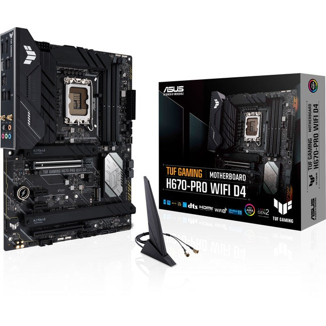 ASUS TUF GAMING H670-PRO WIFI D4 Intel H670 LGA 1700 ATX