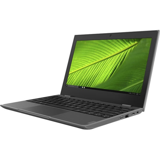Lenovo 100e Windows 2nd Gen 81M8002FUS 11.6" Netbook - HD - 1366 x 768 - Intel Celeron N4000 Dual-core (2 Core) 1.10 GHz - 4 GB Total RAM - 4 GB On-board Memory - 128 GB Flash Memory - Black