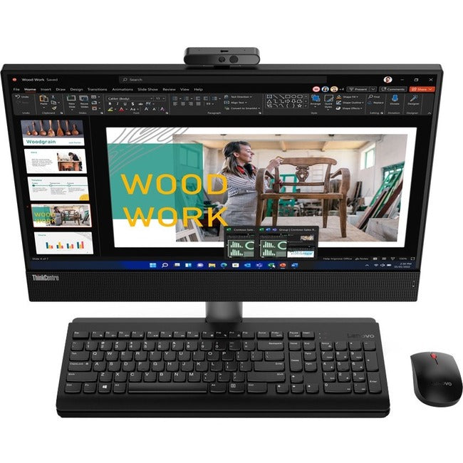 Lenovo ThinkCentre M70a Gen 3 11VL003SUS All-in-One Computer - Intel Core i5 12th Gen i5-12400 Hexa-core (6 Core) 2.50 GHz - 8 GB RAM DDR4 SDRAM - 256 GB NVMe M.2 PCI Express PCI Express NVMe 4.0 x4 SSD - 21.5" Full HD 1920 x 1080 Touchscreen Display - De