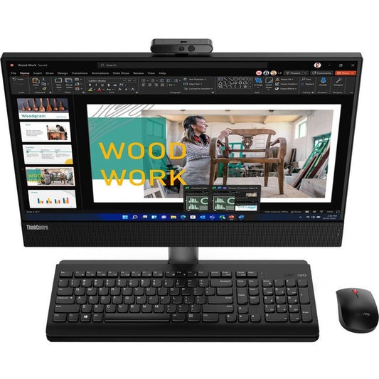 Lenovo ThinkCentre M70a Gen 3 11VL003SUS All-in-One Computer - Intel Core i5 12th Gen i5-12400 Hexa-core (6 Core) 2.50 GHz - 8 GB RAM DDR4 SDRAM - 256 GB NVMe M.2 PCI Express PCI Express NVMe 4.0 x4 SSD - 21.5" Full HD 1920 x 1080 Touchscreen Display - De