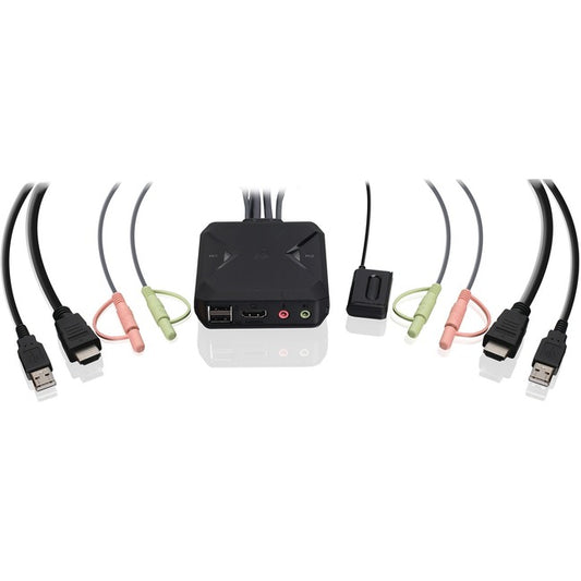 2Port 4K KVM Switch w HDMI